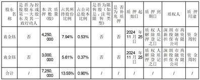 股票代碼：002138 股票簡稱：順絡(luò)電子 編號：2024-103