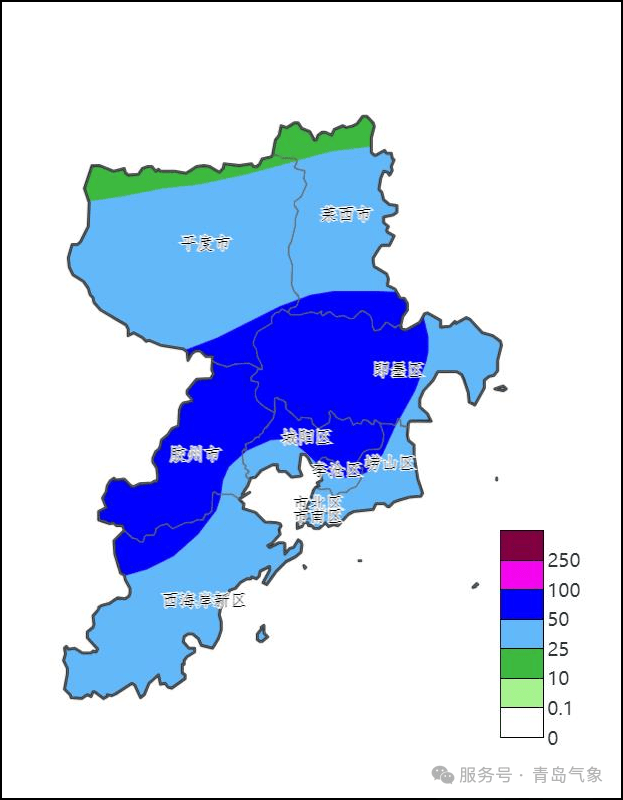 就在今天！青島中雨到大雨，局部暴雨！伴有雷電+短時(shí)強(qiáng)降水+大風(fēng)！接下來(lái)高溫暫停，持續(xù)到→