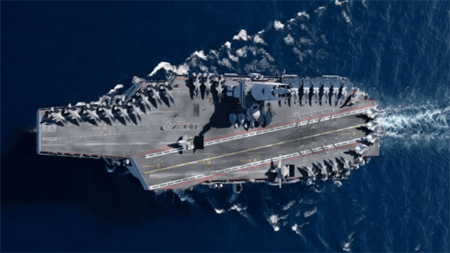 央視官宣：福建艦正待入列！話里話外，還不忘點(diǎn)名日本出云號